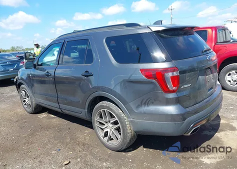 2017 Ford Explorer Sport from USA, damaged, VIN 1FM5K8GT2HGA08310